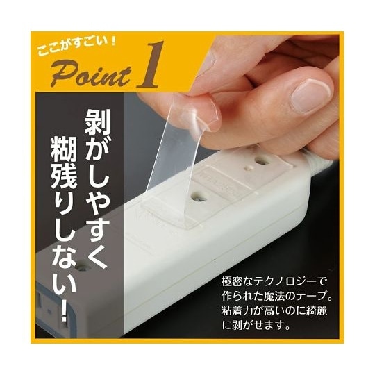 ワンダーテープ はがせる両面テープ(超強