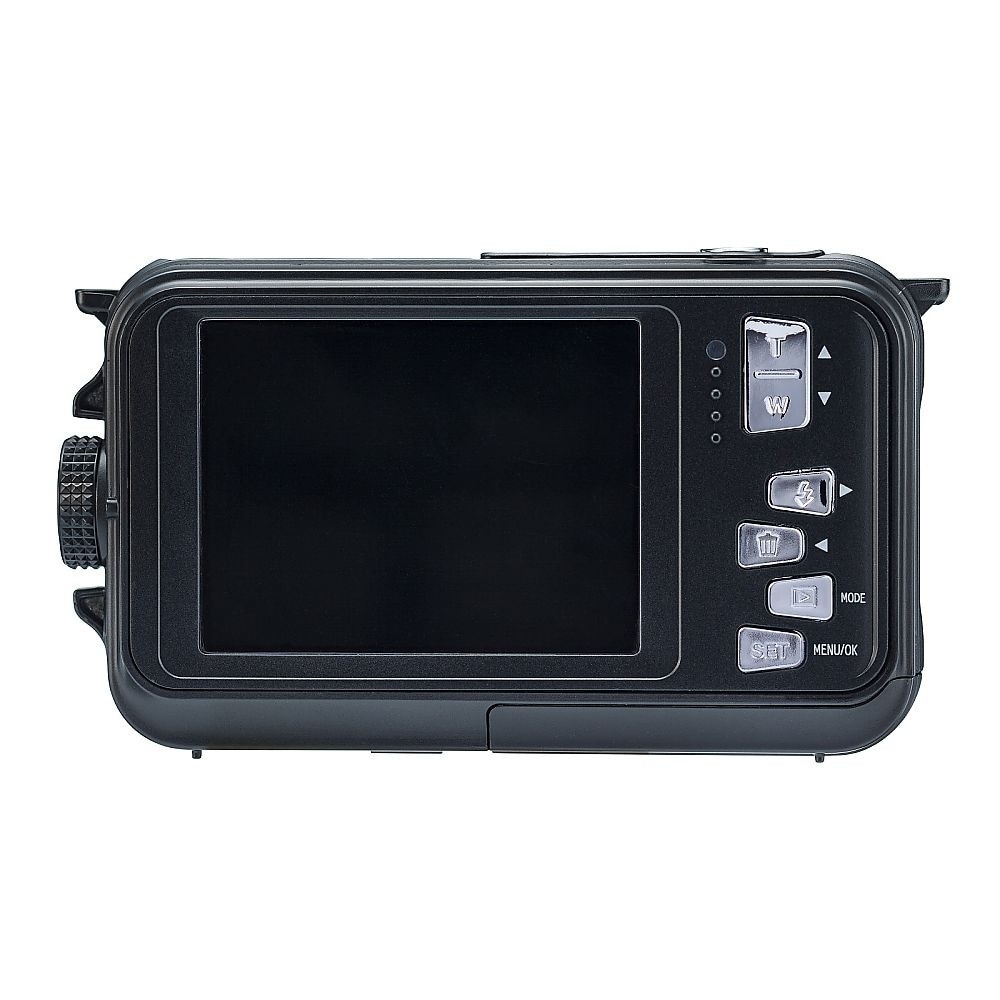 デジタルカメラ 防水防塵 ブラック W1