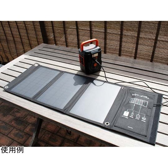 簡単ポータブル電源・ソーラーパネルセット