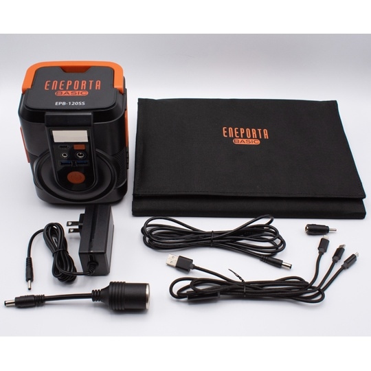 簡単ポータブル電源・ソーラーパネルセット