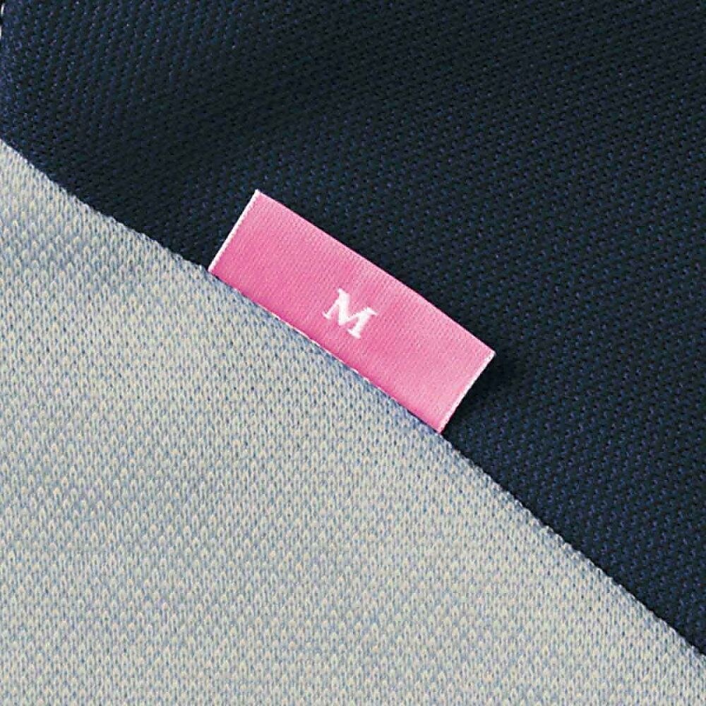 前開きシャツ ストロベリーレッド×シルバ