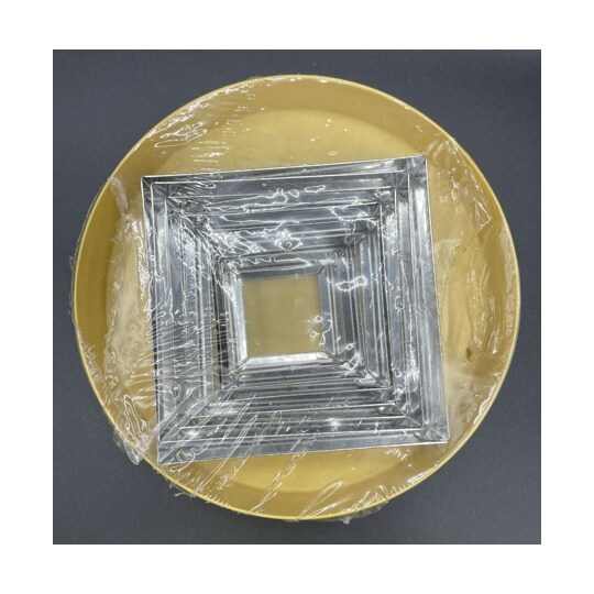 抜き型 四角 INOX 1セット(7個入