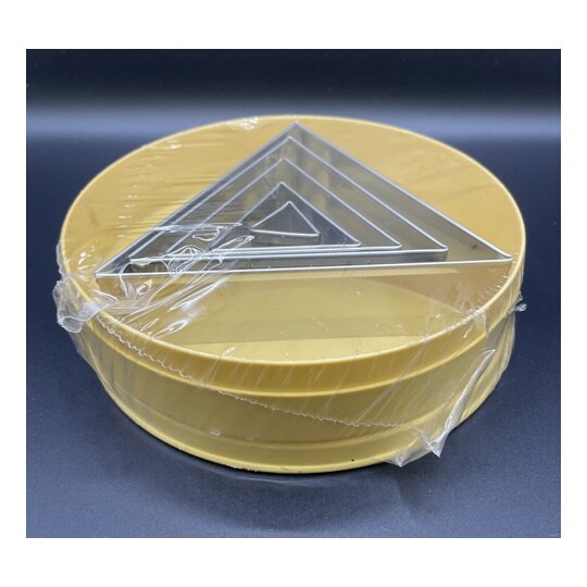 抜き型 三角 INOX 1セット(5個入