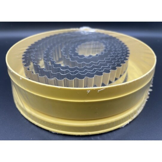 抜き型 ギザ楕円 INOX 1セット(7