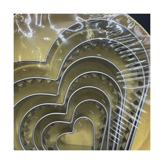 抜き型 ギザハート INOX 1セット(