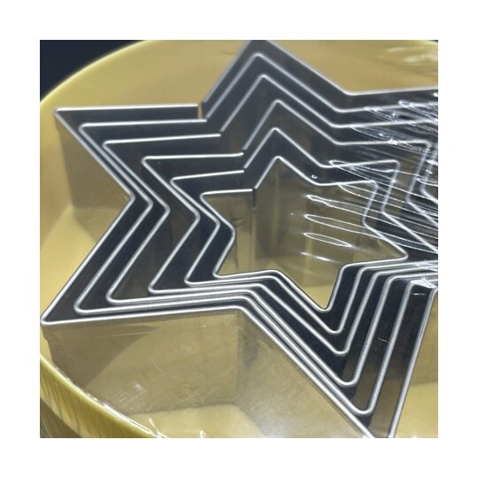 抜き型 星 INOX 1セット(6個入)