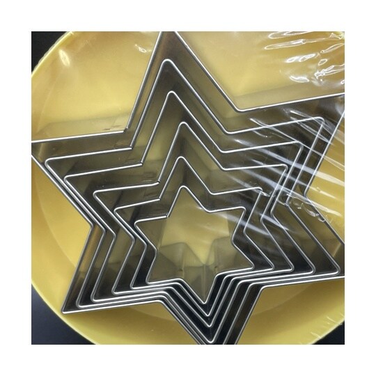 抜き型 星 INOX 1セット(6個入)