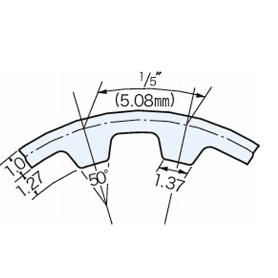 三ツ星ベルト タイミングベルト XL形(