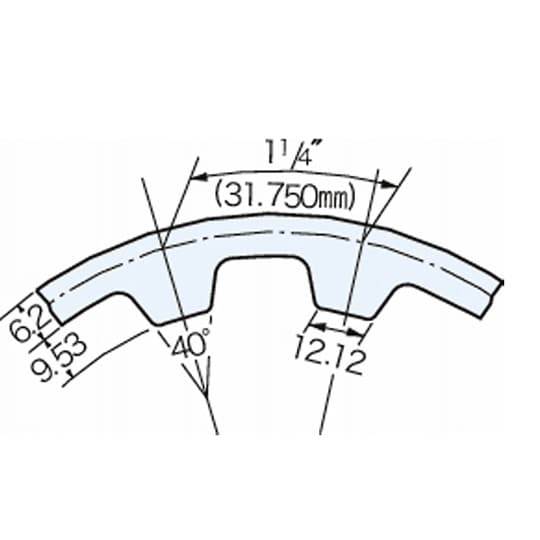 三ツ星ベルト タイミングベルト XXH形