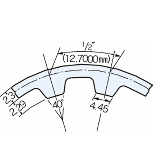 三ツ星ベルト タイミングベルト H形(ク