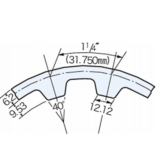 三ツ星ベルト タイミングベルト XXH形