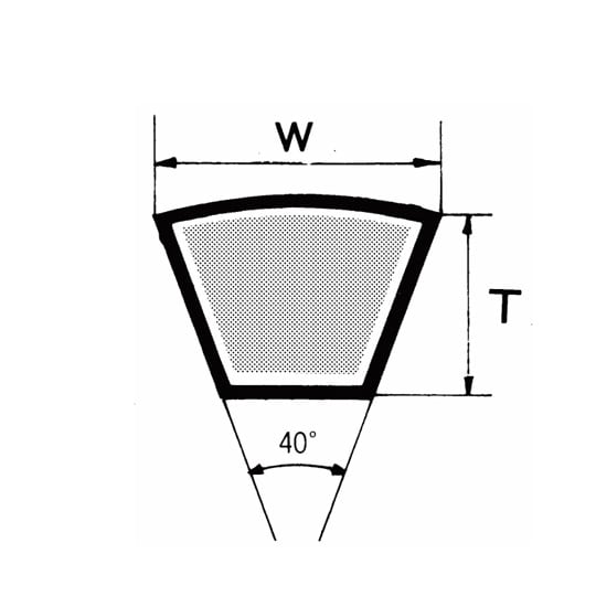 三ツ星ベルト Vベルト A形 184mm