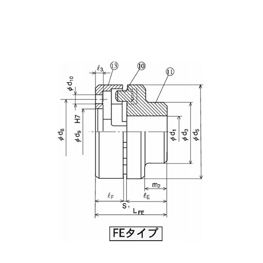 三ツ星ベルト チャンカップリング ノーメ