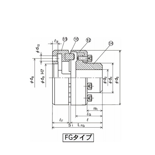 三ツ星ベルト チャンカップリング ノーメ