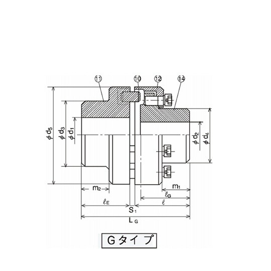 三ツ星ベルト チャンカップリング ノーメ