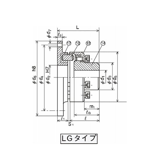 三ツ星ベルト チャンカップリング ノーメ