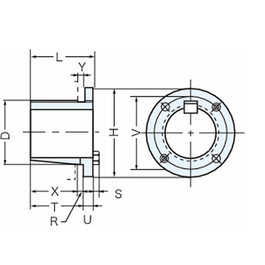 三ツ星ベルト マックスターウェッジプーリ
