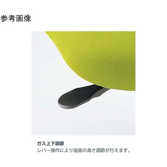 ボニートチェア 背裏 樹脂(黒)張地:ダ