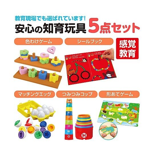 感覚教育5点セット 21660