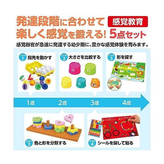 感覚教育5点セット 21660