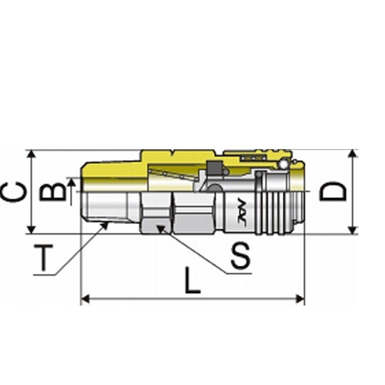 クイックカップリング ALタイプ スーパ