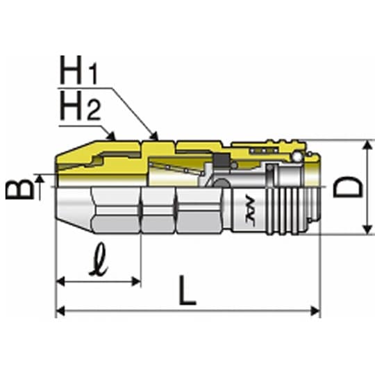クイックカップリング ALタイプ スーパ