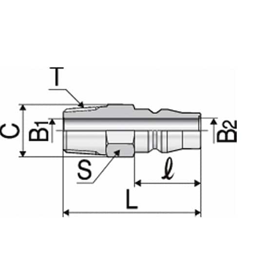 クイックカップリング ALタイプ20型(