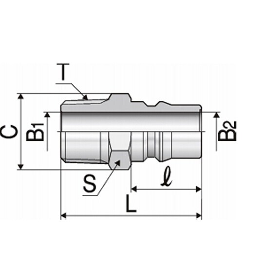 クイックカップリング ALタイプ40型(