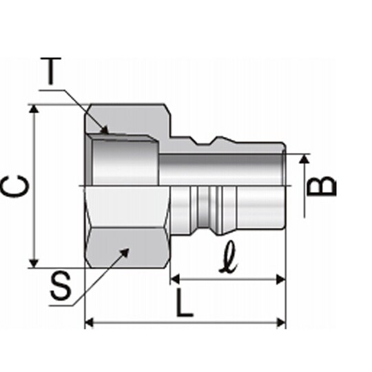 クイックカップリング ALタイプ40型(