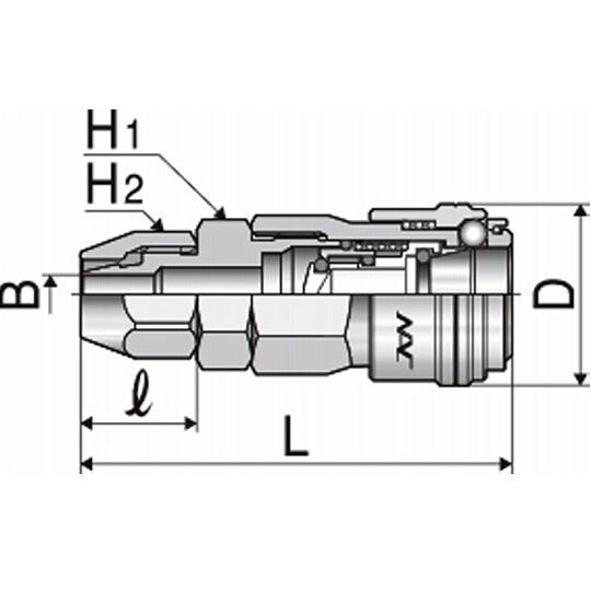 クイックカップリング ATタイプ(低圧用
