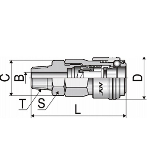 クイックカップリング ATタイプ(低圧用