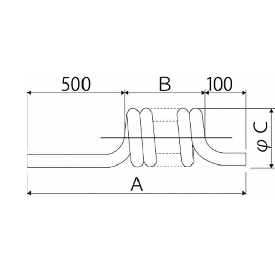 ポリウレタンコイルチューブ CHタイプ