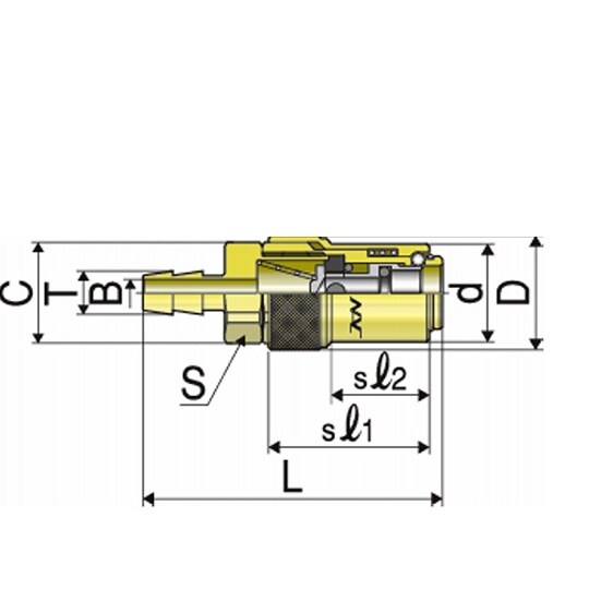 クイックカップリング KCタイプ(金型冷