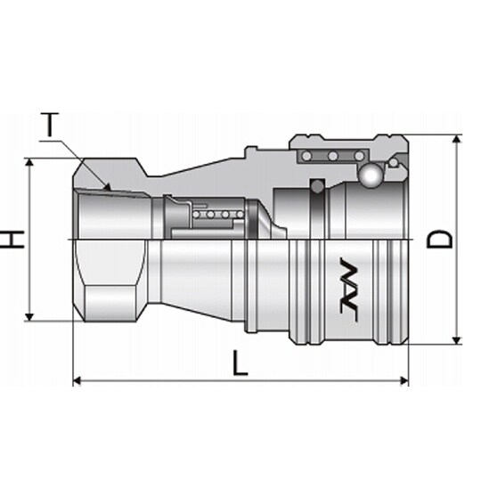 クイックカップリング S・Pタイプ(中・
