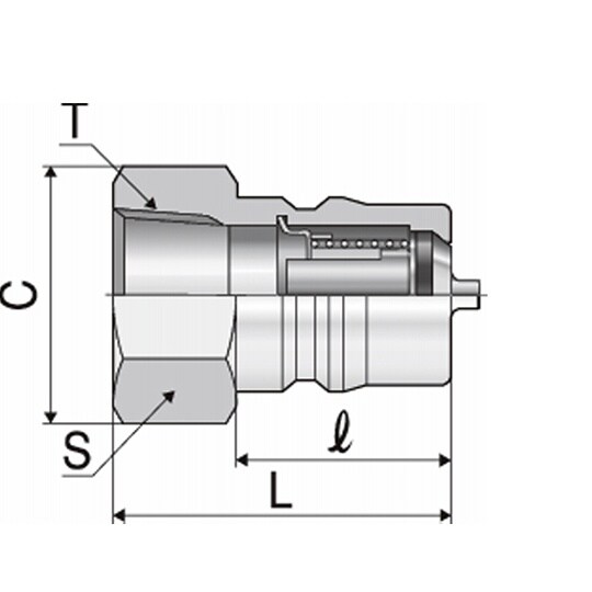 クイックカップリング S・Pタイプ(中・
