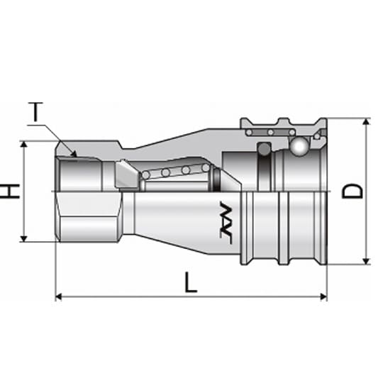 クイックカップリング 大流量型 SPEタ
