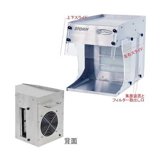 S&F STORM 卓上型集塵装置ストー