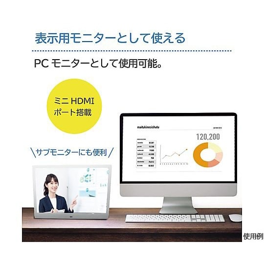 17.1インチ お手軽デジタルサイネージ