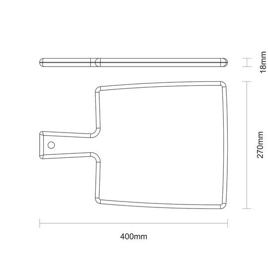 カッティングボード 手付大 13277/