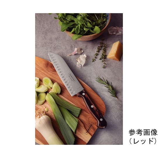 三徳包丁 7インチ レッド 21179/