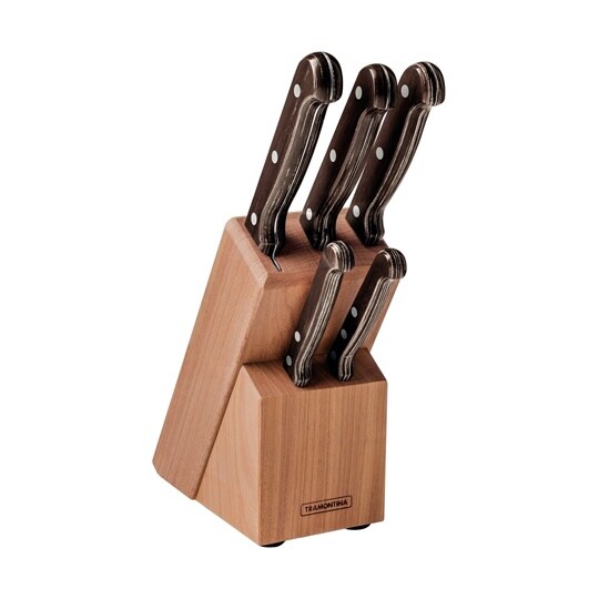 ナイフ5本セット 木製ストッカー付 ダー