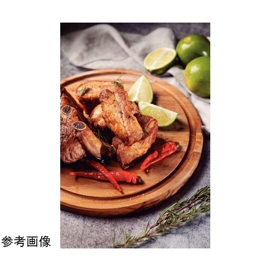 バーベキュー丸カッティングボード 26c