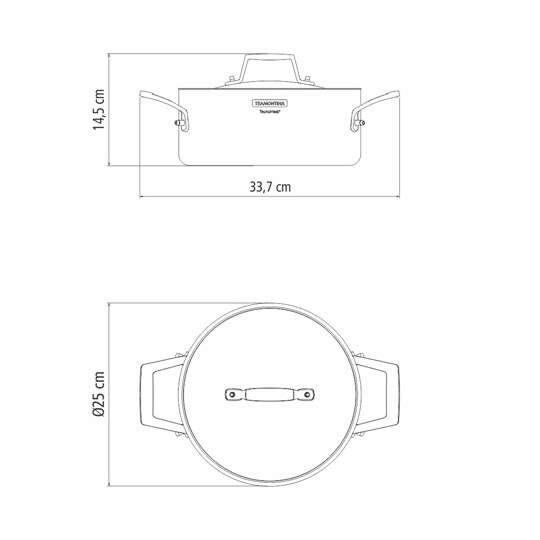 キャセロール 24cm 4.70L 62