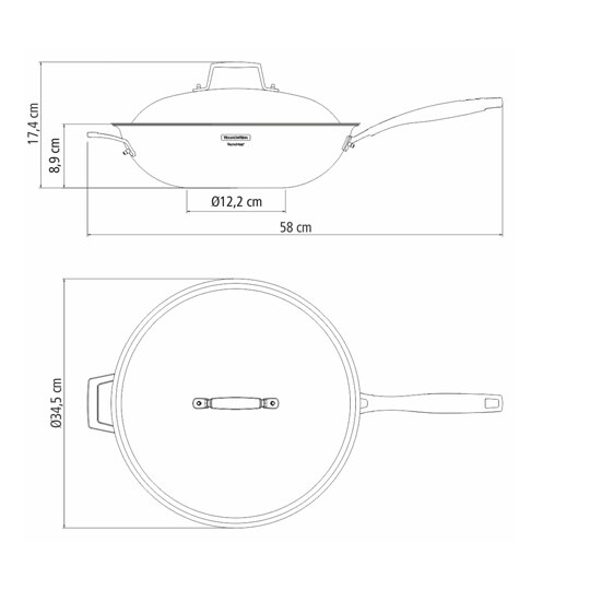 ウォック 32cm 5.20L 6215