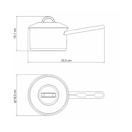 ストックポット手付 16cm 62507