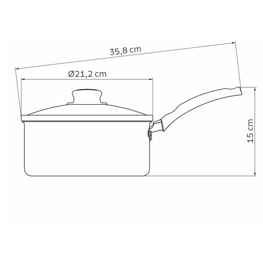 片手鍋 20cm 20262/620