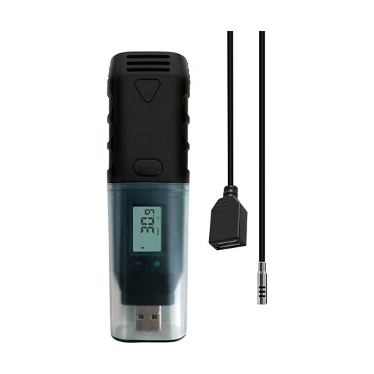 USB温湿度ロガー −40−+125℃