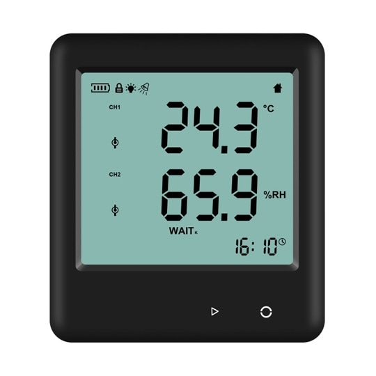 卓上・壁掛け温湿度ロガー −30−+65