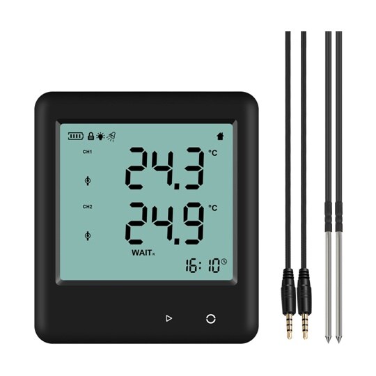 卓上・壁掛け温度ロガー −200−+25