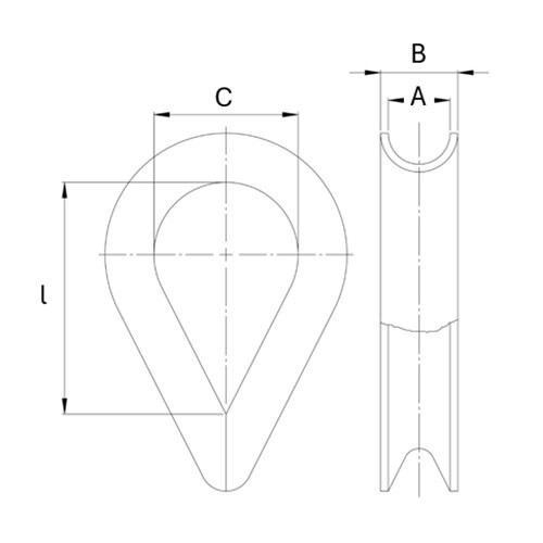 シンブル(ステンレス製) EA638KA−27